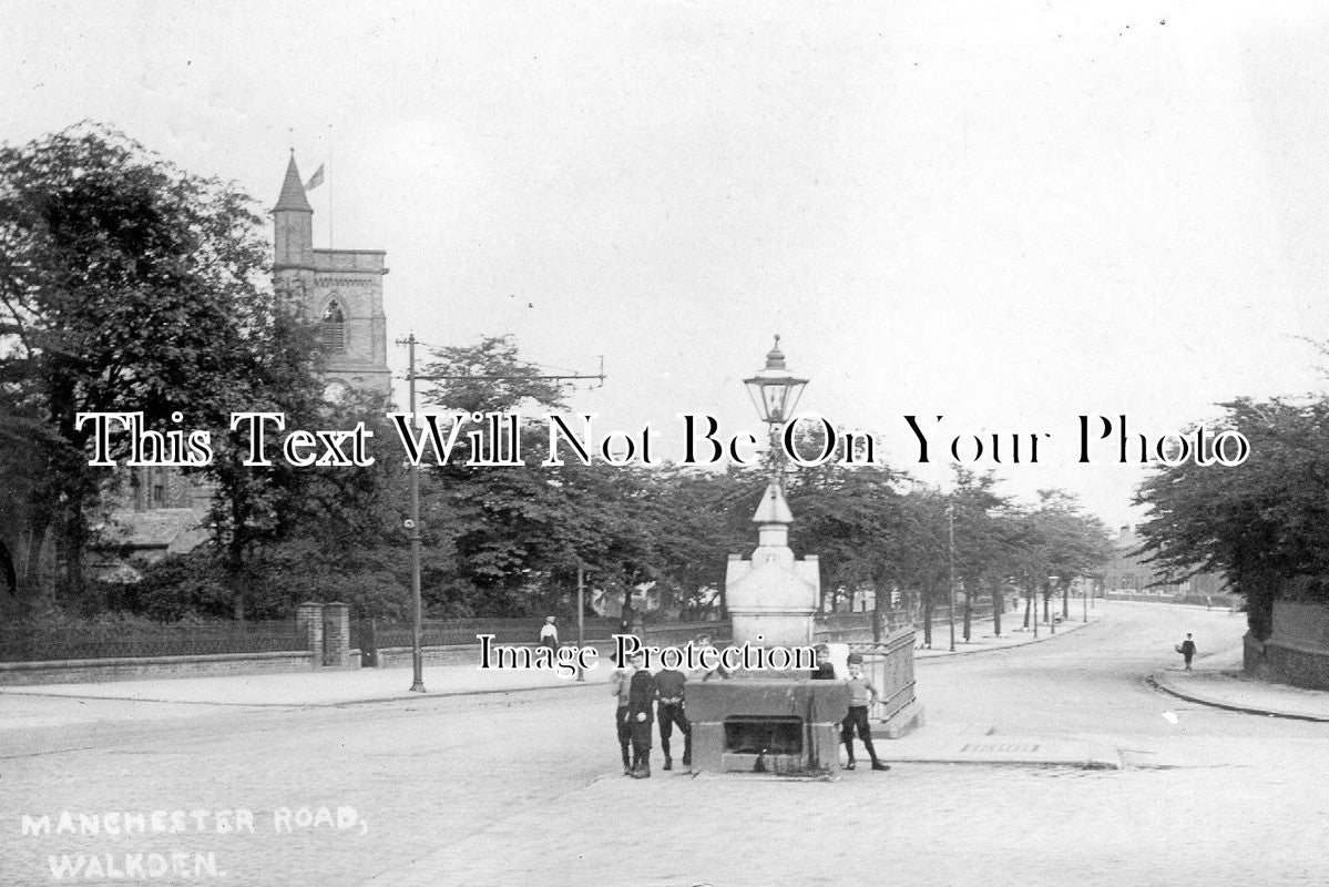 LA 1246 - Manchester Road, Walkden, Lancashire c1914