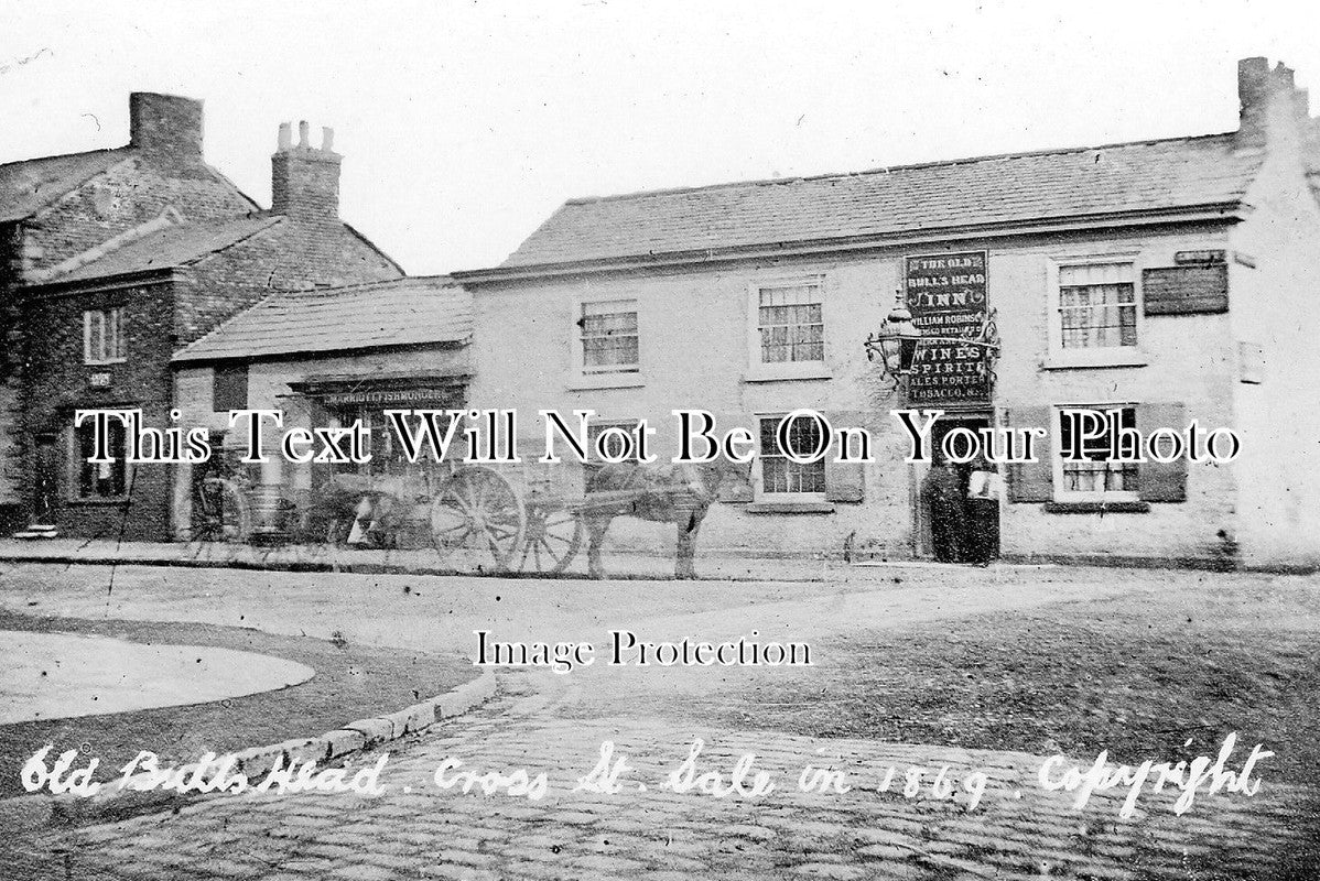 LA 1247 - Old Bulls Head Inn, Cross Street, Sale, Manchester, Lancashire