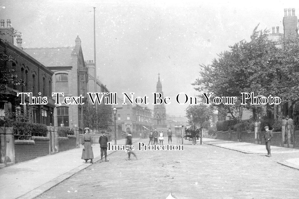 LA 1251 - Memorial Road, Walkden, Lancashire c1907