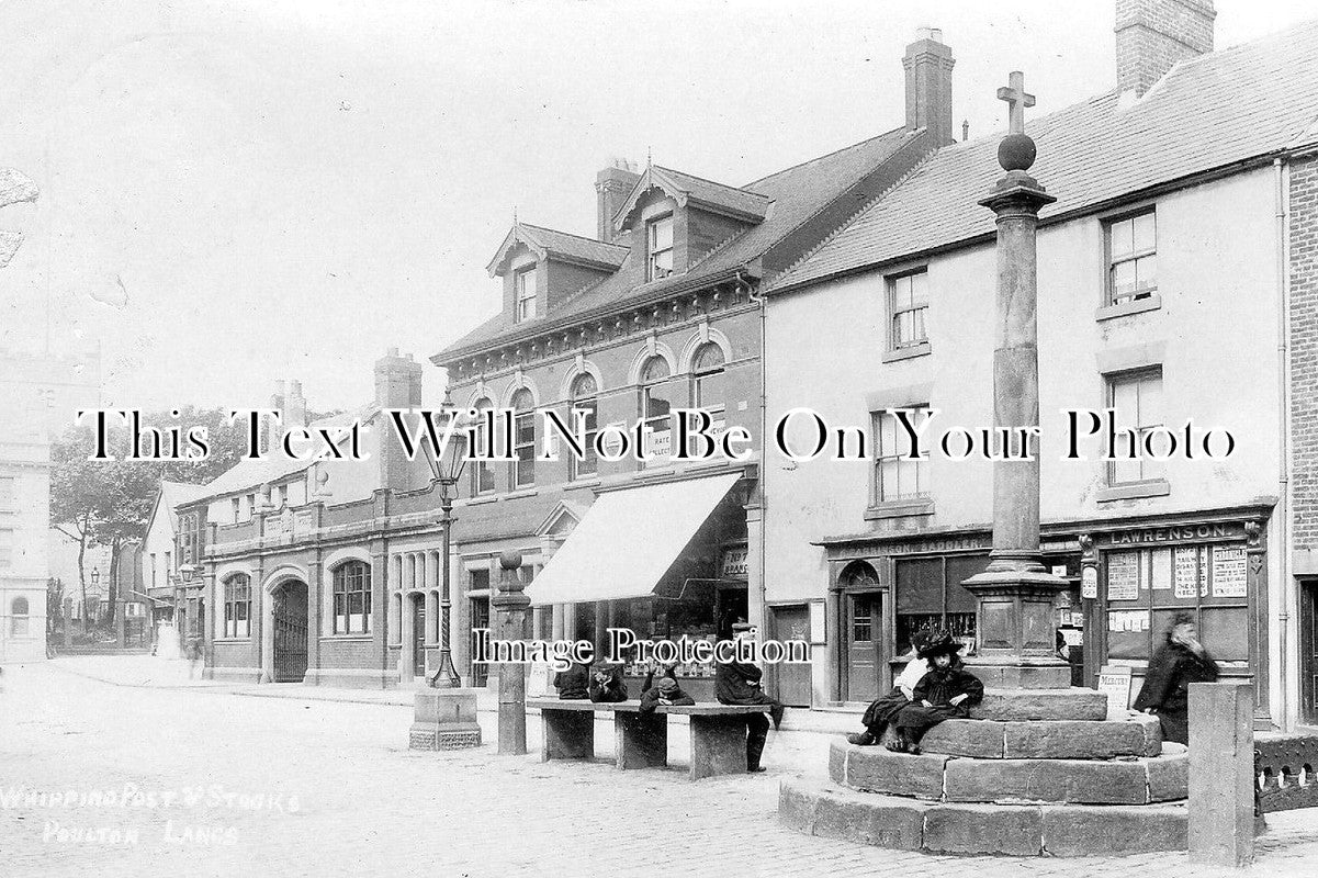 LA 1259 - Town Hall, Poulton, Lancashire c1903