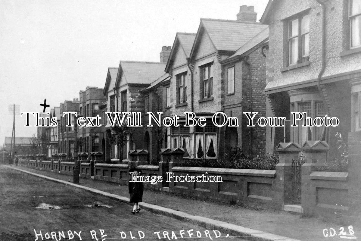 LA 1269 - Horny Road, Old Trafford, Manchester, Lancashire c1914