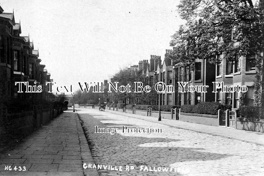 LA 1276 - Granville Road, Fallowfield, Manchester, Lancashire c1916