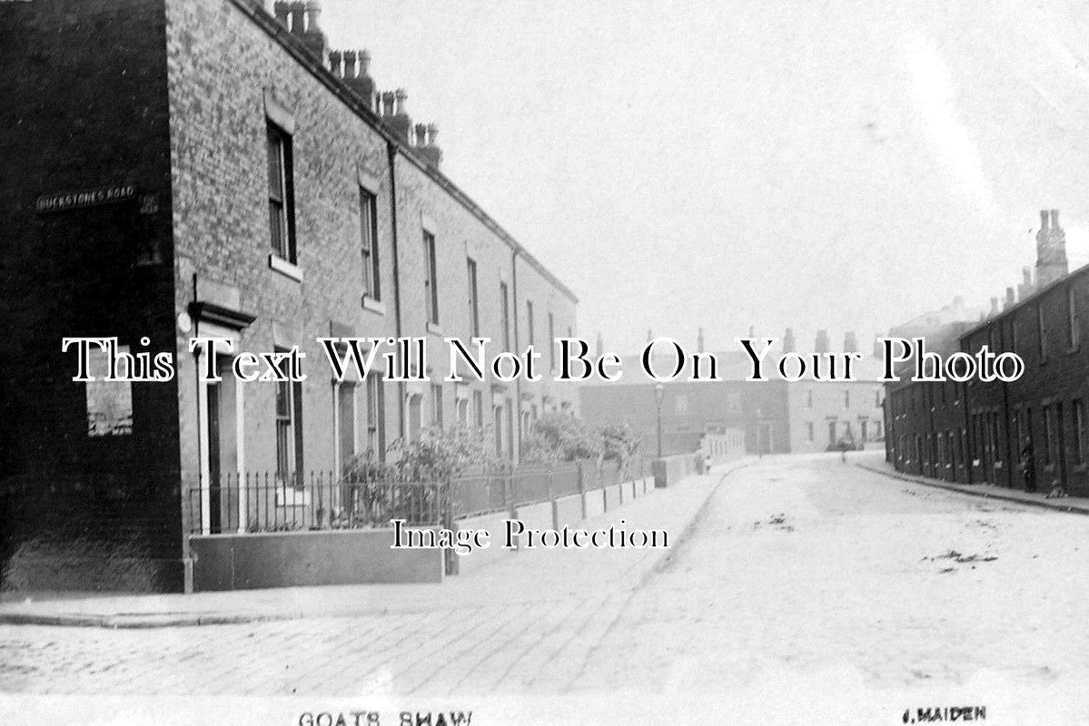 LA 1278 - Goats Shaw, Manchester, Lancashire c1905