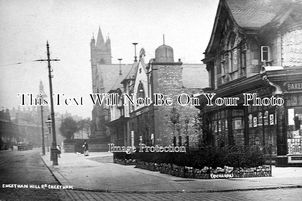 LA 1286 - Cheetham Hill Road, Manchester, Lancashire c1916