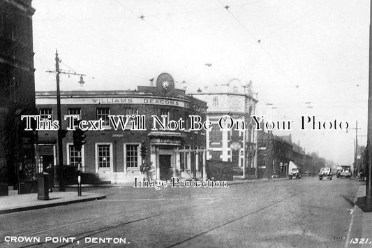 LA 1290 - Crown Point, Denton, Manchester, Lancashire c1939