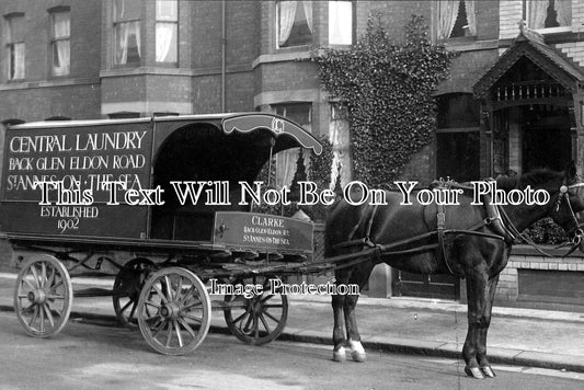 LA 1292 - Central Laundry Wagon, St Annes On Sea, Lancashire