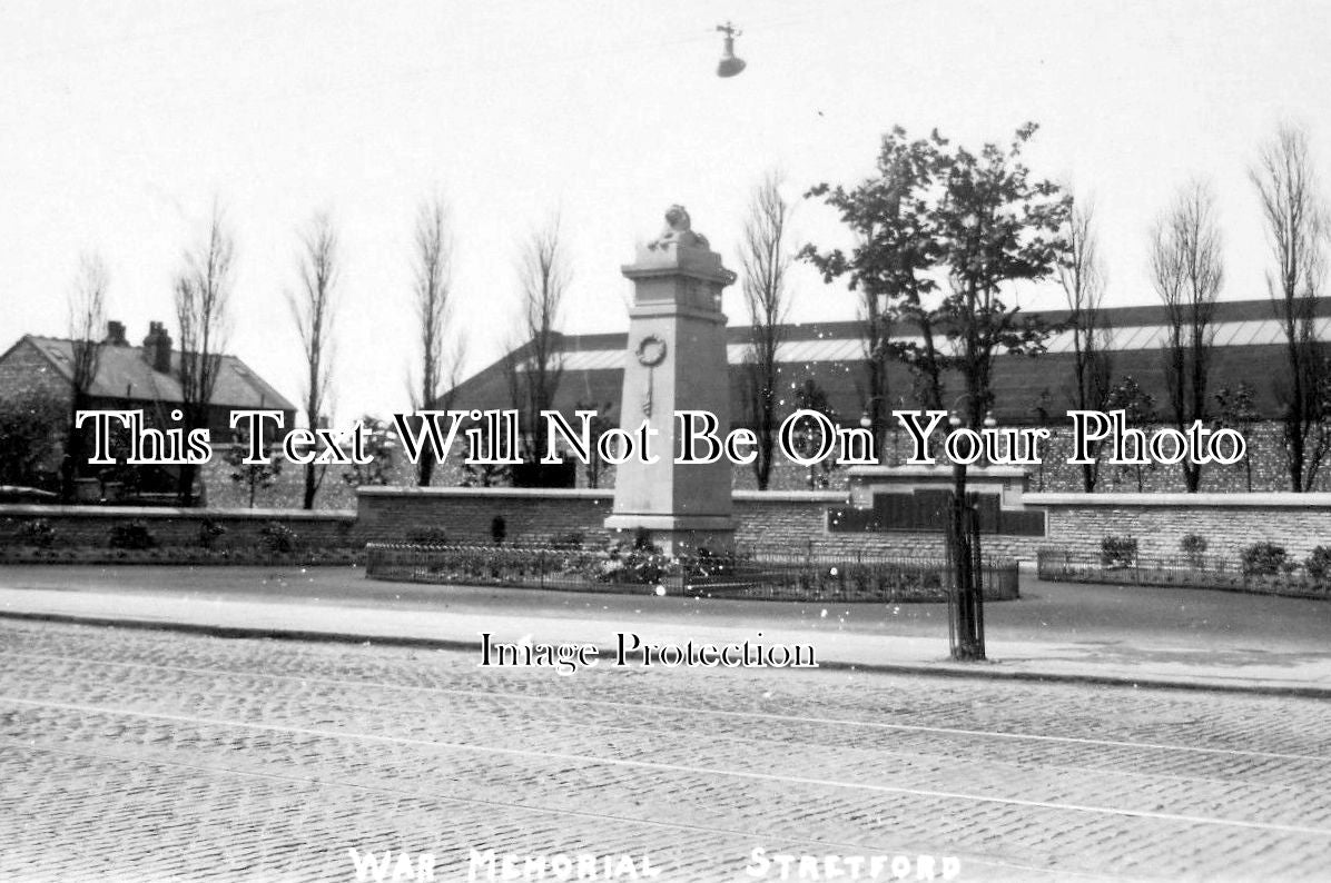 LA 1300 - War Memorial, Stretford, Manchester, Lancashire