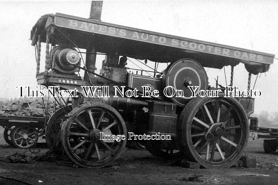 LA 131 - Fairground Steam Engine, Salford, Manchester, Lancashire