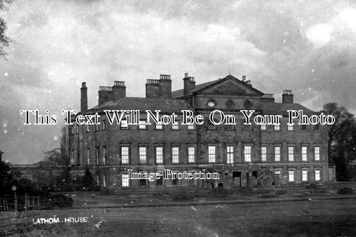 LA 1330 - Lathom House, Lancashire c1904