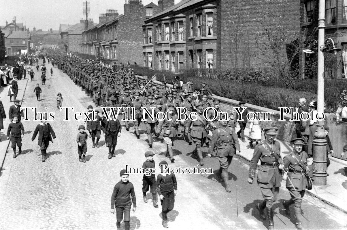 LA 1346 - Military March, Liverpool, Lancashire