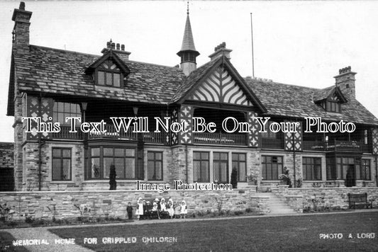 LA 1351 - Memorial Home For Crippled Children, Furbarn Road, Rochdale, Lancashire