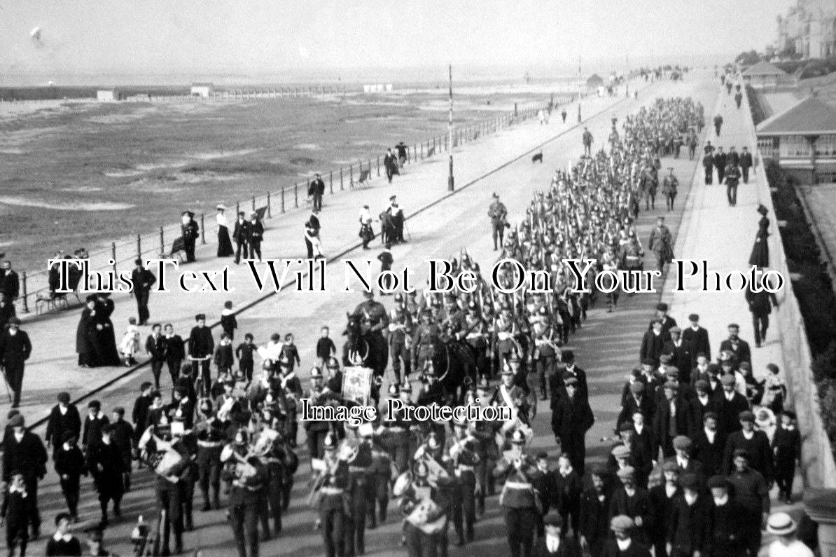 LA 1356 - Procession At Fleetwood, Lancashire