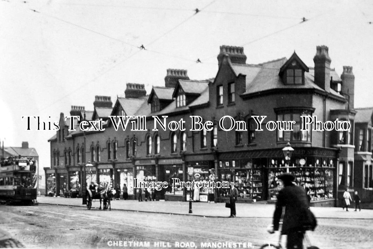 LA 1357 - Cheetham Hill Road, Manchester, Lancashire c1922