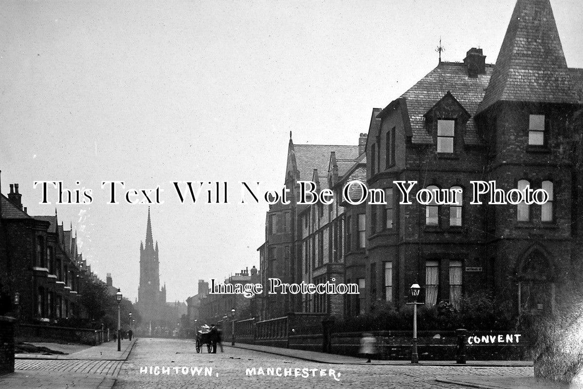 LA 1362 - The Convent, Heywood Street, Hightown, Manchester, Lancashire c1905