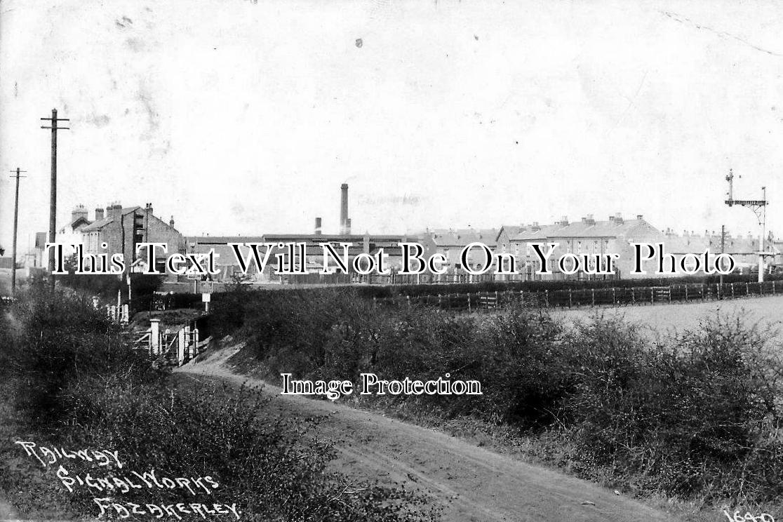 LA 1375 - Railway Signal Works, Fazakerley, Liverpool, Lancashire c1907