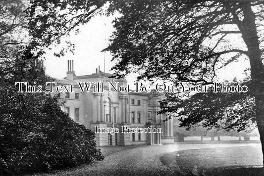 LA 1389 - Garswood Hall, Military Hospital, Lancashire c1915