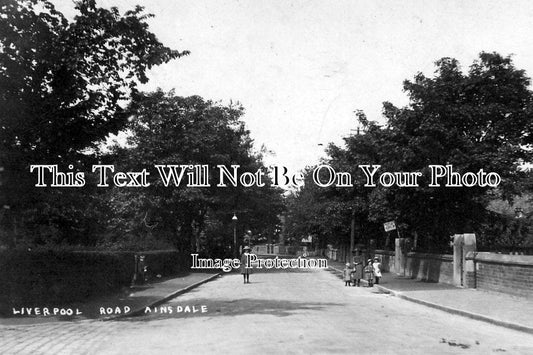 LA 1412 - Liverpool Road, Ainsdale, Southport, Lancashire c1913