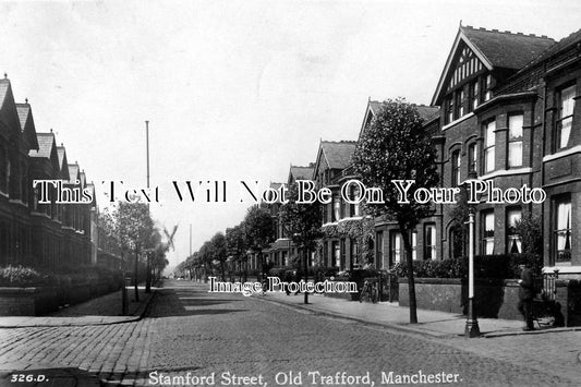 LA 1449 - Stamford Street, Old Trafford, Manchester, Lancashire c1930