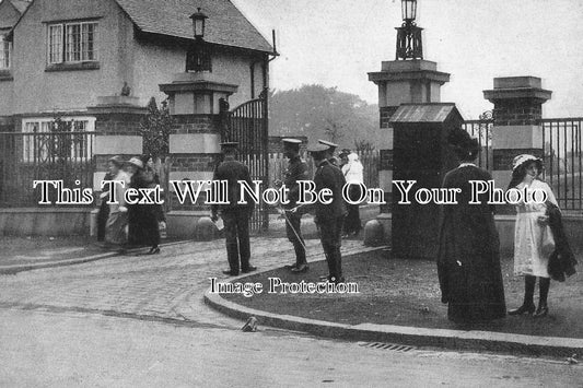 LA 1462 - Whalley Military Hospital Gates, Lancashire