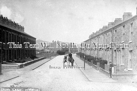 LA 1523 - Crown Lane, Horwich, Lancashire c1911