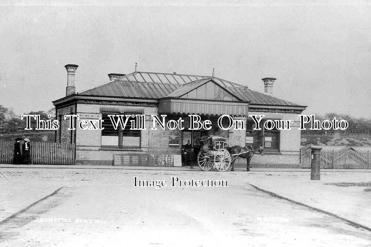 LA 1530 - Crumpsall Railway Station, Manchester, Lancashire