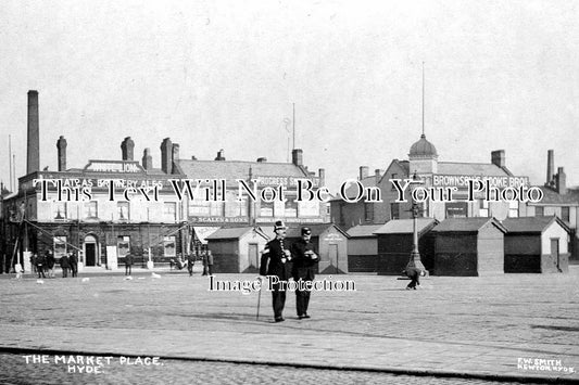 LA 1554 - Atlas Brewery, Hyde Market Place, Manchester, Lancashire