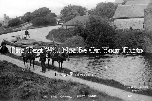 LA 1571 - On The Canal, Hest Bank, Lancashire