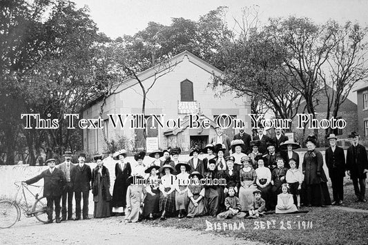 LA 1580 - Harvest Festival, Bethel Chapel, Bispham, Blackpool, Lancashire 1911