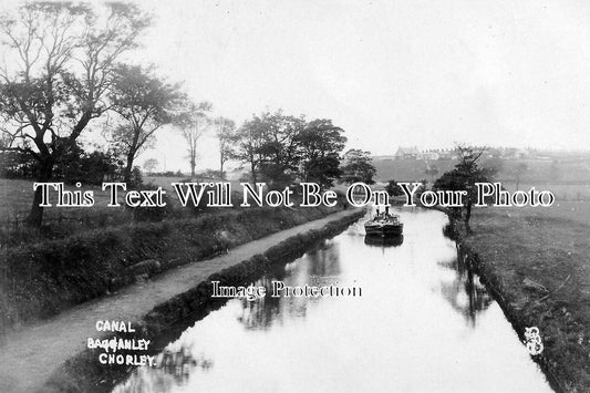 LA 1618 - The Canal At Bagganley, Chorley, Lancashire