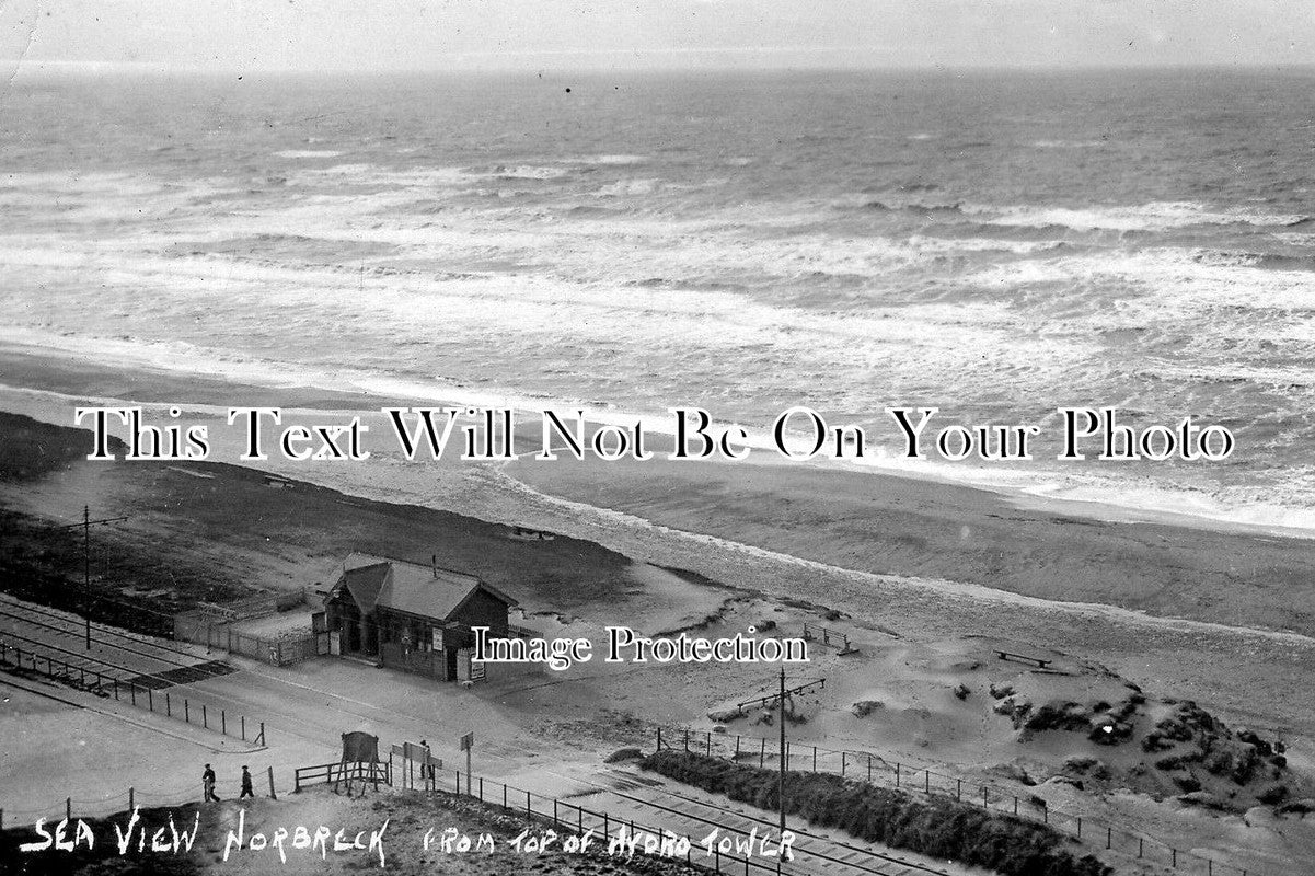 LA 1623 - Sea View From Hypdro Tower, Blackpool, Lancashire