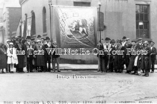 LA 1641 - Orange Lodge, Barrow In Furness, Lancashire c1932