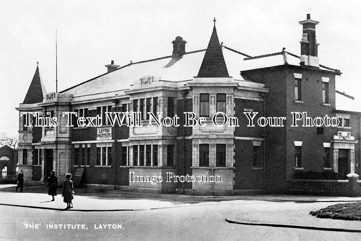 LA 1653 - The Institute Social Club, Layton, Blackpool, Lancashire