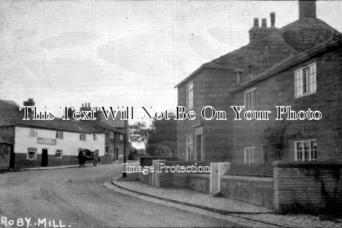 LA 1677 - Roby Mill near Skelmersdale & Orrell, Lancashire