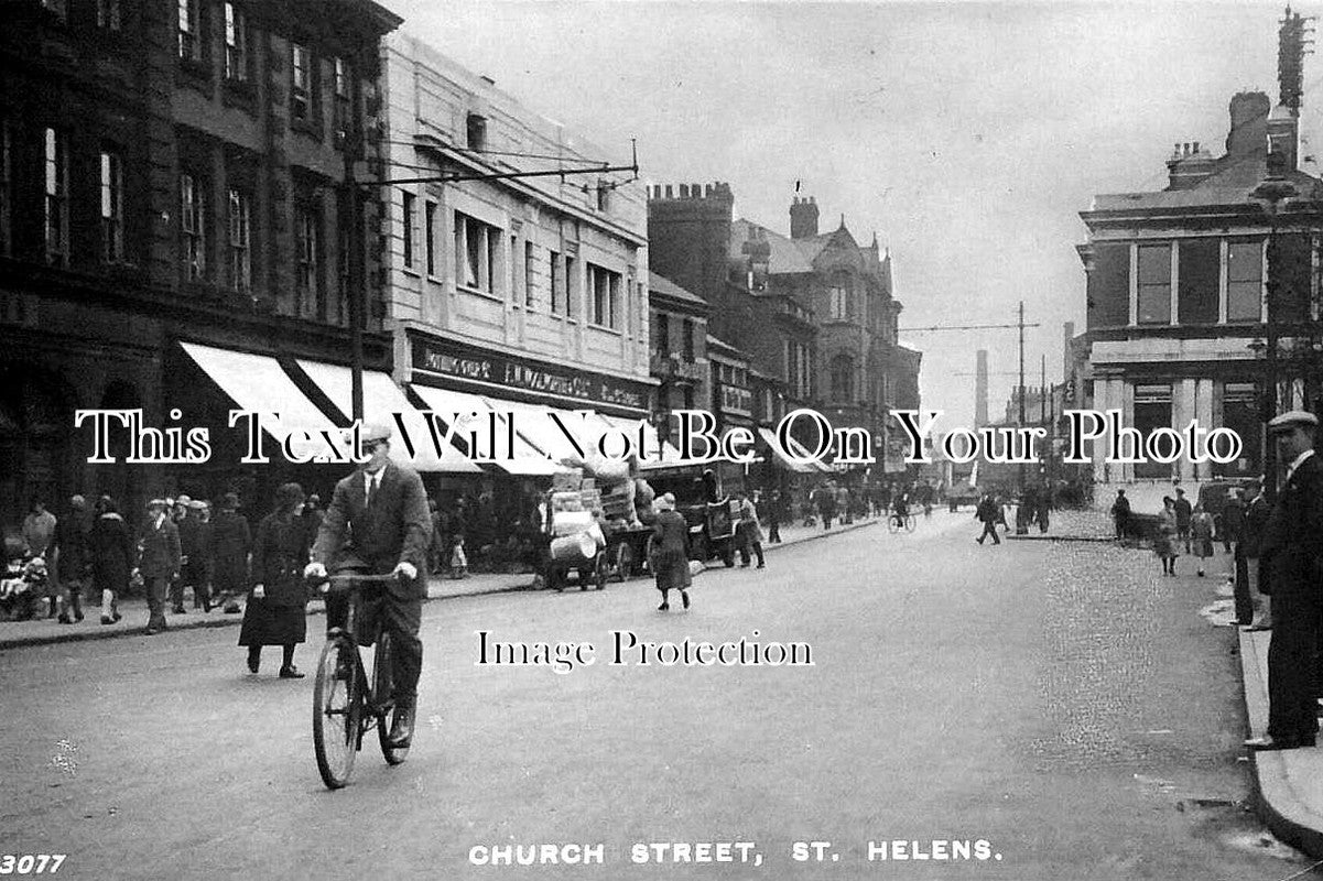 LA 17 - Church Street, St Helens, Lancashire 1937