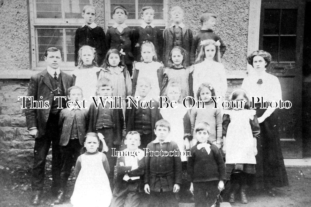 LA 1706 - Low Bentham School Group, Lancashire c1911