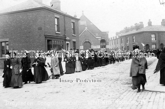 LA 1725 - Whit Procession, Congregational Church, Ashton Hill Lane, Droylsden, Lancashire