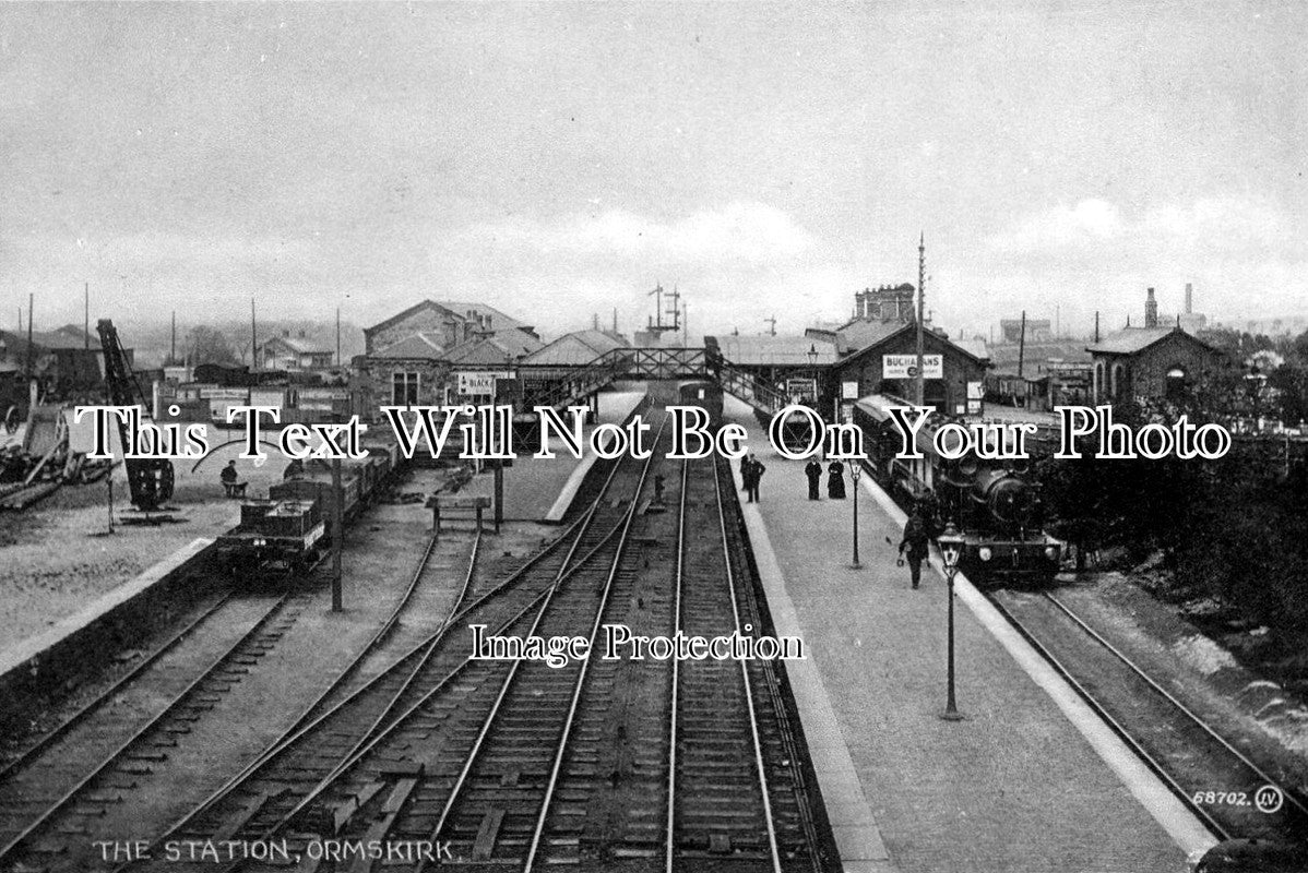 LA 1748 - Ormskirk Railway Station, Lancashire