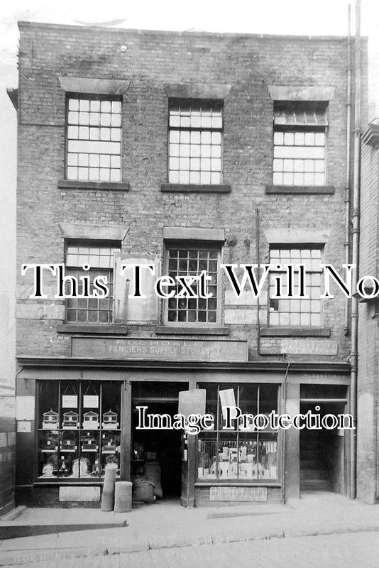 LA 1749 - Fanciers Supply Store & Albert's Club, Toad Lane, Rochdale, Lancashire