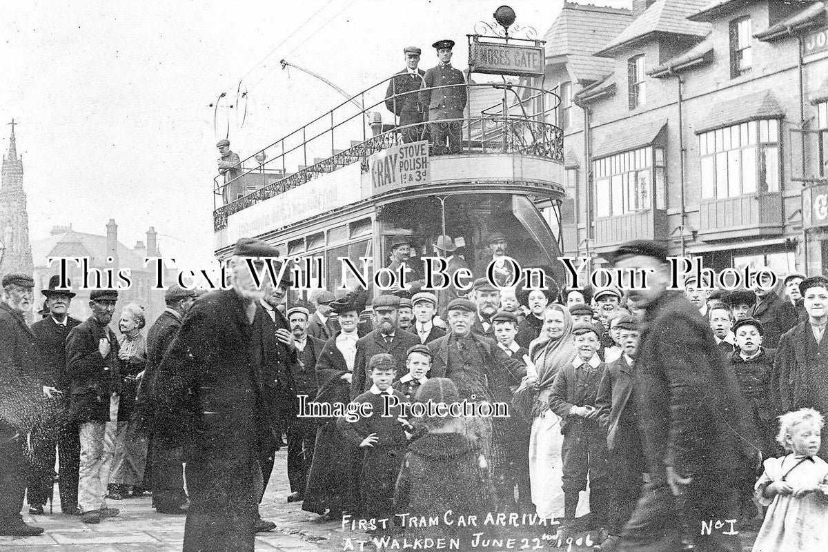 LA 1751 - Arrival Of First Tram To Walkden, Moses Gate, Lancashire 22.06.06