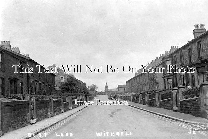 LA 1760 - Bury Lane, Withnell, Lancashire c1911