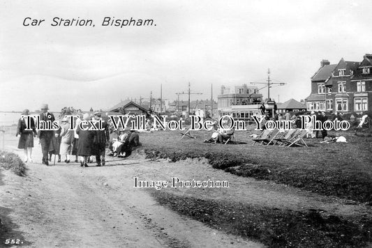 LA 1775 - Tram Car Station, Bispham, Blackpool, Lancashire c1927