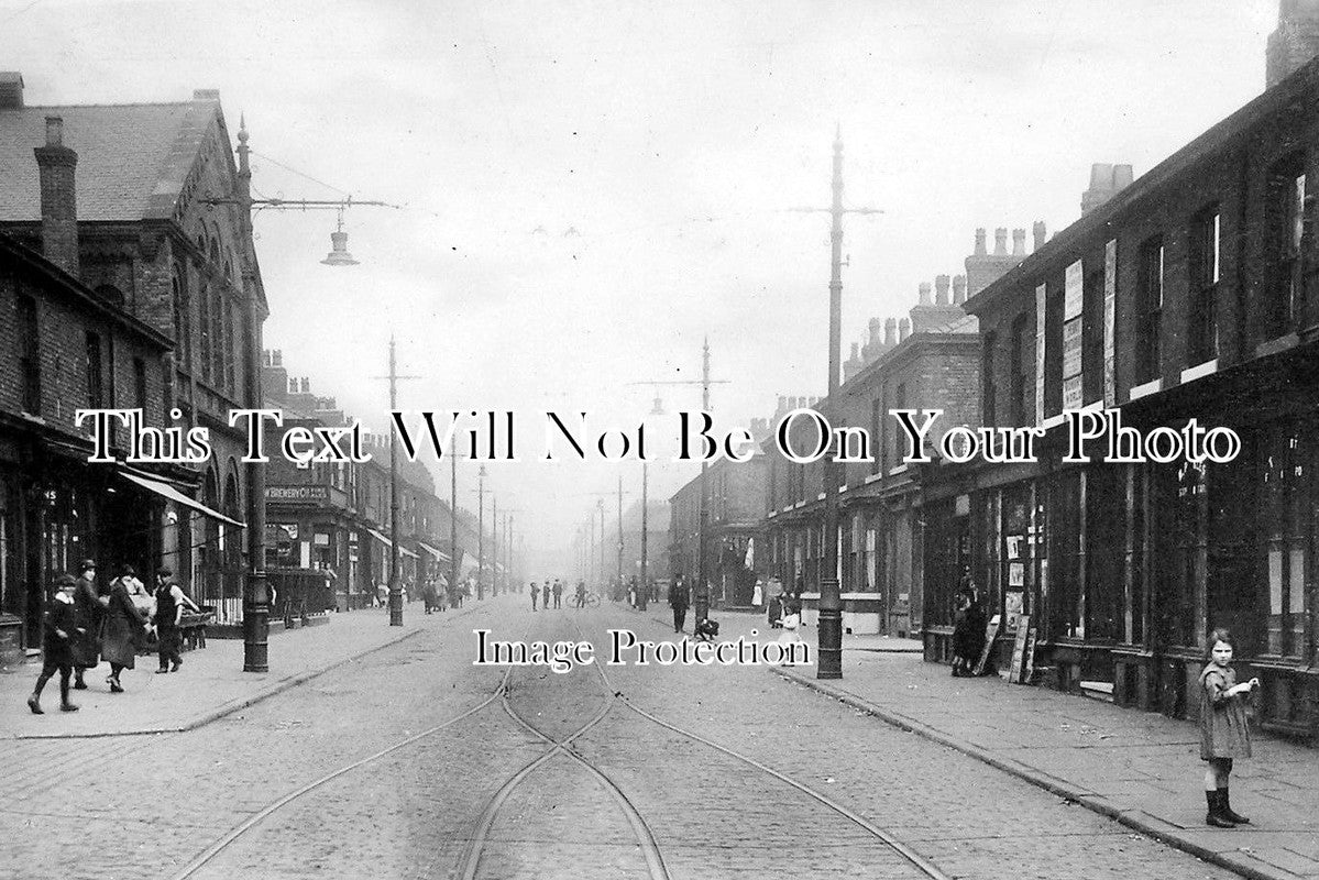 LA 1776 - Clowes Street, West Gorton, Manchester, Lancashire c1920