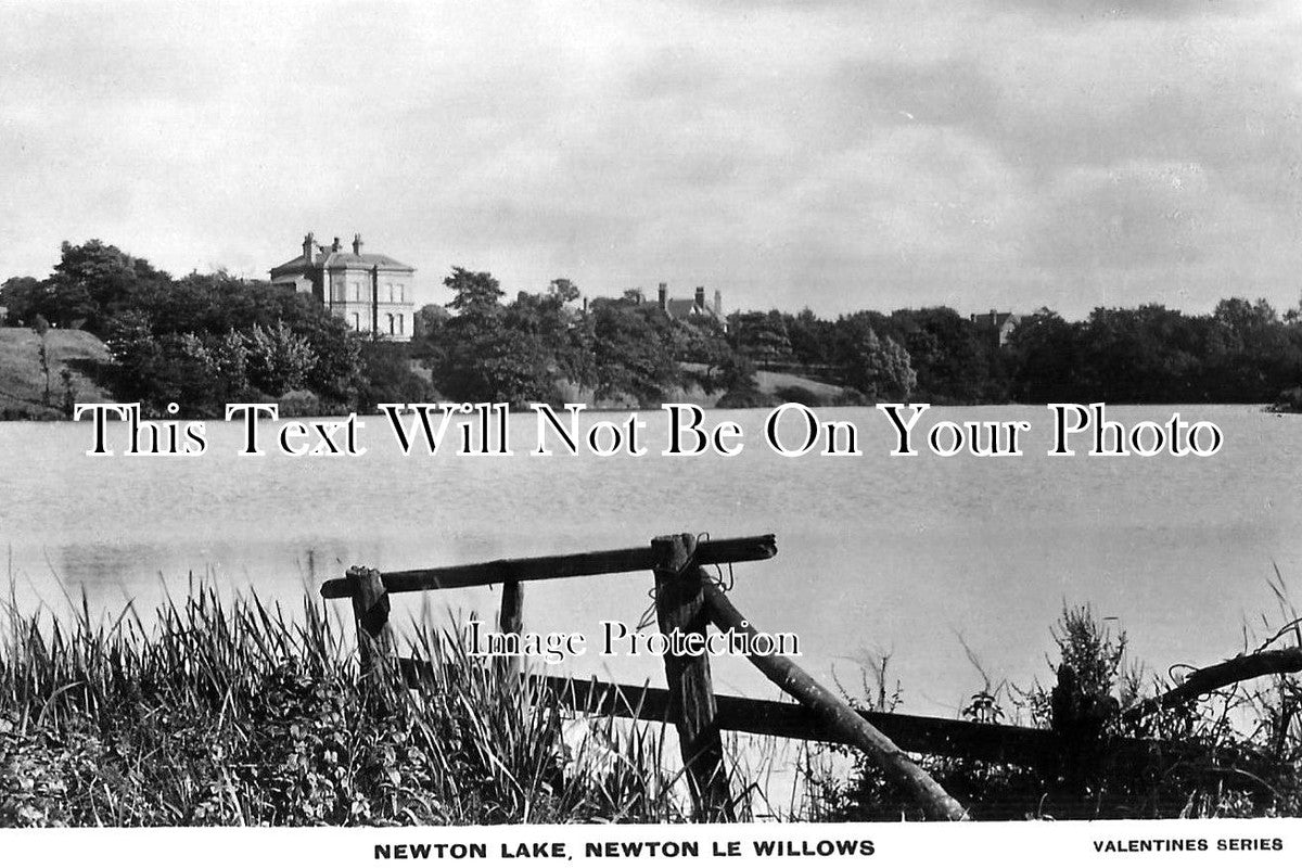 LA 181 - Newton Lake, Newton Le Willows, Lancashire c1916