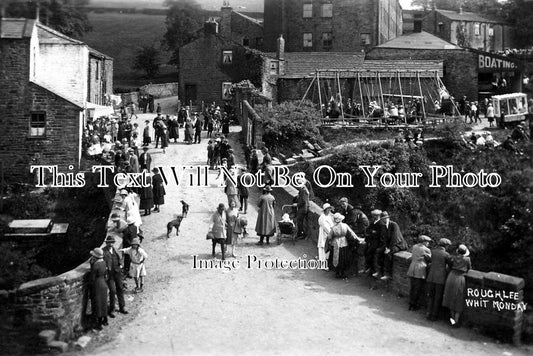 LA 185 - Whit Monday, Roughlee, Nelson, Lancashire c1922