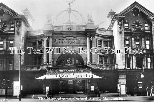 LA 1872 - The Hippodrome Theatre, Oxford Street, Manchester, Lancashire