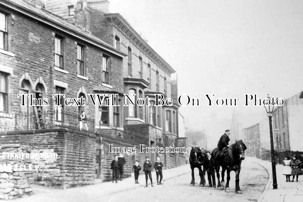 LA 1898 - Stamford Road, Mossley, Ashton Under Lyne, Lancashire