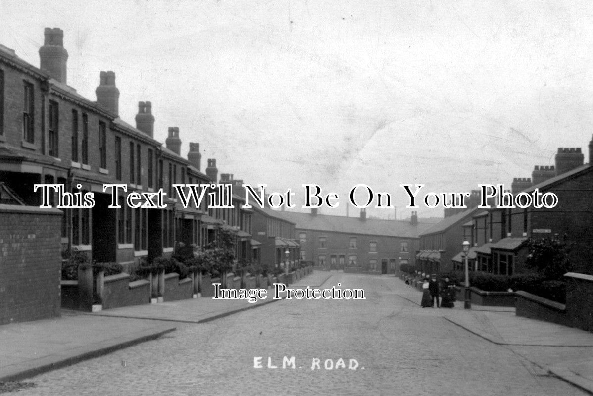 LA 1924 - Elm Road, Crumpsall, Manchester, Lancashire c1913