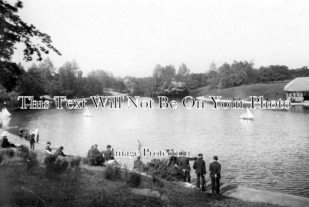 LA 1933 - Sefton Park Lake, Liverpool, Lancashire c1907