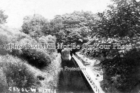 LA 1937 - The Canal At Whittle Le Woods, Lancashire