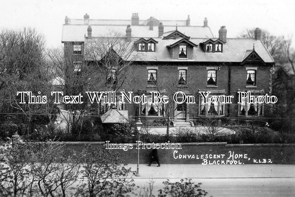 LA 1946 - Convalescent Home, Whitegate Drive, Blackpool, Lancashire c1925